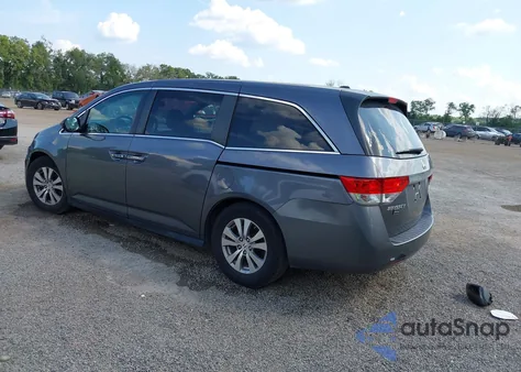 2016 Honda Odyssey Ex-L from USA, damaged, VIN 5FNRL5H60GB083719